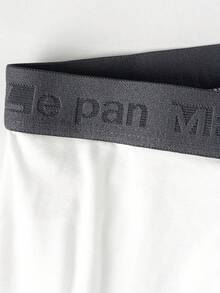 EverLounge Quần lót boxer nam 7 chiếc/gói, in chữ phối màu tương phản, thoải mái. - Nhiều màu - Xem 4