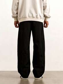 Sport MetroGents Men's Star Print Drawstring Waist Sweatpants - Black - View 2