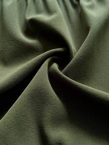 Whyspr 大码女式休闲度假乡村朋克军绿色夏季吊带连衣裙 - 軍綠色 - 查看 10