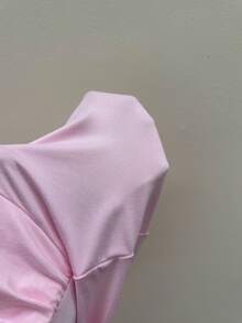 Muchica Plus Size Women Summer Casual Pink Sleeveless Top - Pink - View 9