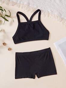 Bộ 2 quần lót màu đen thời trang, cổ điển, không đường may, thoải mái, tàng hình. - màu đen - Xem 6