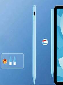 Teckwe 1 Bút cảm ứng sạc lại được, có nam châm hút, thích hợp để viết và vẽ, có thể thay thế bút cảm ứng điện dung của máy tính bảng, dùng để ghi chú trong văn phòng và học tập, là thiết bị điện tử thiết yếu. Dung lượng pin: 120mAh (Không bao gồm cáp dữ liệu) - Nhiều màu - Xem 8