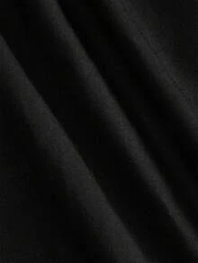 Tseoso Top femme 100% coton noir unicolore à ourlet asymétrique et encolure ras-du-cou - Top pour rave, vacances, invité de mariage, décontracté d'été, rendez-vous romantique, soirée, sortie, streetwear, concert, festival rave, tenue de vacances à Ibiza, bohème de plage, soirée de vacances, soirée en amoureux - Multicolore - Voir 5