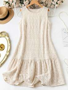 SHEIN LUNE 大码女装彩色条纹无袖连衣裙 春季女装 夏季女装 夏季服装 复活节女装 西式女装 荷叶边连衣裙 荷叶边半身裙 度假连衣裙 度假女装 优雅女士连衣裙 毕业礼服 婚礼宾客礼服 沙滩装 夏季连衣裙 母亲节连衣裙 A字连衣裙，立体花卉纹理面料，收腰长裙，音乐会女装 音乐会女装 办公室女装 米色连衣裙 纹理连衣裙 针织连衣裙 奶油色连衣裙 法式连衣裙 女装 女士夏季连衣裙 白色连衣裙 荷叶边连衣裙 迷你荷叶边连衣裙 奶油色蕾丝连衣裙 无袖蕾丝连衣裙 女士蕾丝连衣裙 可爱女装 新款女装 休闲高品质女装 - 杏色 - 查看 1