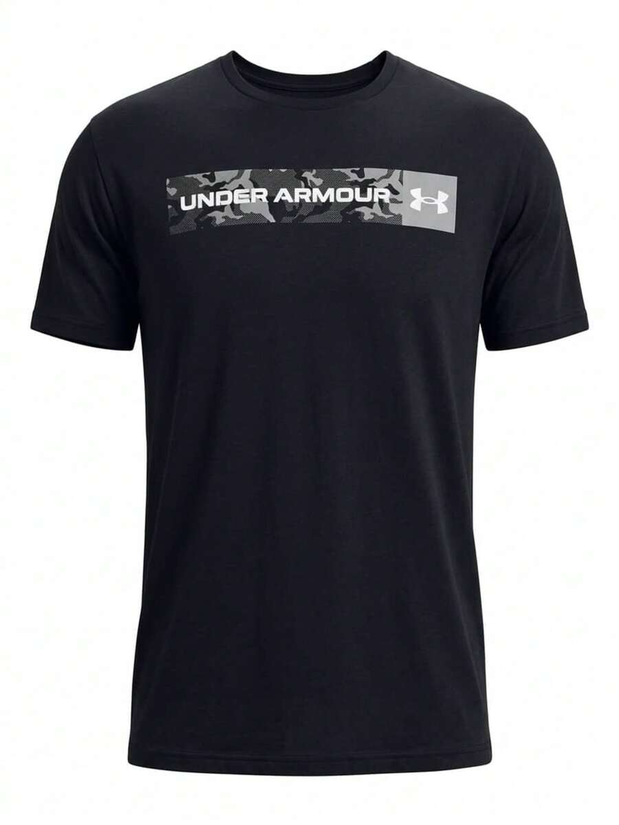 Under Armour UA Men's Sports Tees & Tanks Durable Comfortable Versatile Weekend Sports Outdoor Black 1376830-002 - Black - View 1