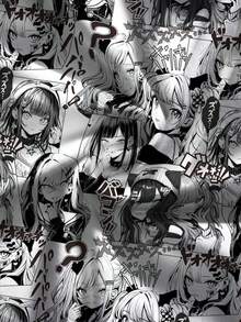 ROMWE Anime 动漫暗黑神秘朋克音乐节角色可爱不对称肩部性感图案女款T恤 - 黑色 - 查看 4
