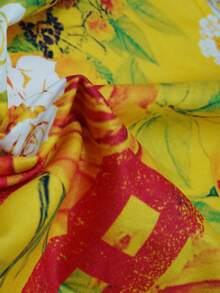 ROMWE MEN Street Life Quần short in họa tiết phong cách Y2K thời trang thường ngày mới nhất mùa Xuân/Hè 2026, quần đôi unisex. - Nhiều màu - Xem 5