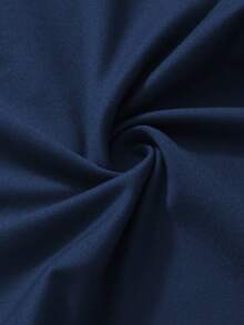 Tween Girl Knight Print Round Neck Short Sleeve T-Shirt And Wide Leg Pants Casual Daily Outfit - Blue - View 7