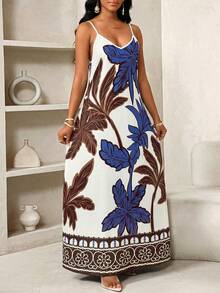 SHEIN Lady Váy dự tiệc cho nữ, váy đi nghỉ mát - Nhiều màu - Xem 6