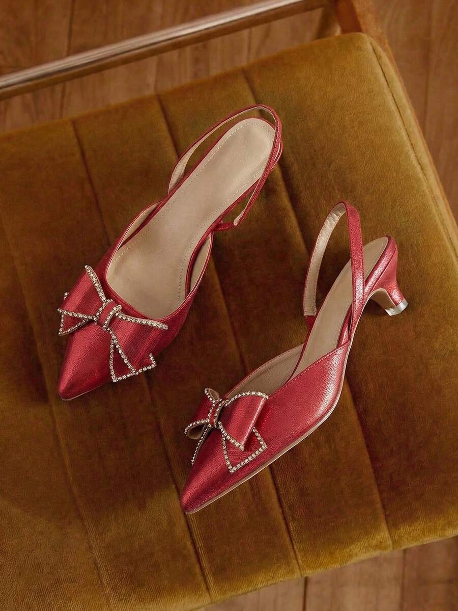 秋冬季高跟女鞋，时尚大扣女鞋，日常优雅风格，情人节、派对、小猫跟鞋