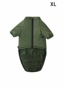 2pcs Set / Group Thickened Fleece Jacket For Medium To Large Dogs - Dark Green - View 13