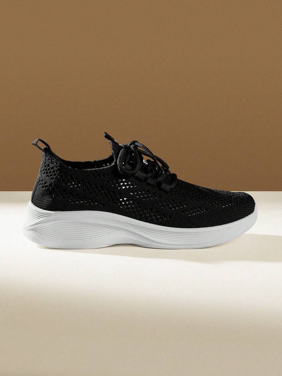 CUCCOO EASI Women's Casual Sneakers - Black - View 1