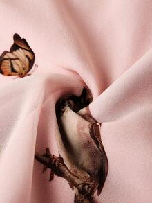 Ellevyn Đầm ngắn dáng chữ A thanh lịch dành cho nữ, cổ chữ V, in hoa, tay bồng, thắt eo, đính cúc, thích hợp cho kỳ nghỉ, đi làm, hẹn hò, đi chơi, dự đám cưới, dạ hội. - Nhiều màu - Xem 5