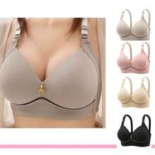 Package 4 Brassier Strapless And Modern Breathable - Multicolor - View 7
