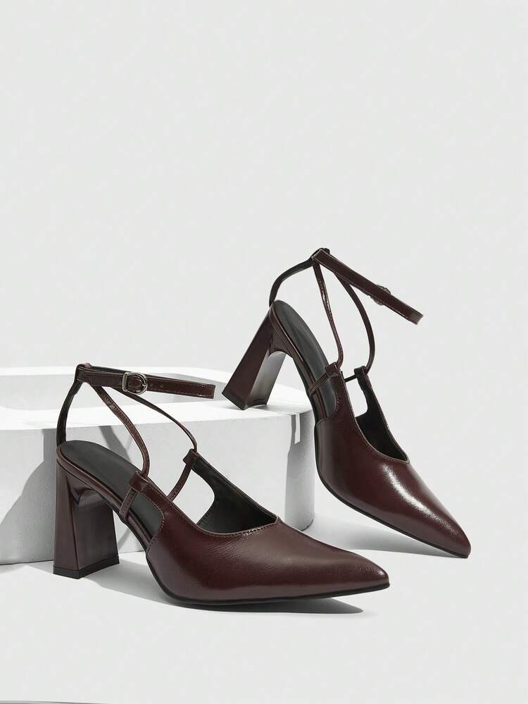 CUCCOO SZL Women's Elegant Pointed Toe Pumps, Suitable For Commuting And Formal Occasions