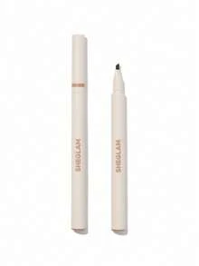 SHEGLAM Feather Better Liquid Eyebrow Pencil-Blonde Long Lasting Eyebrow Pen Smudge-Proof Water-Proof Fuller Brows Eyebrow Makeup Eyebrow Brow Pomade Brand Beauty Makeup Face Paint Cosmetic For Women Girls Perfect For Spring Summer Ideal For Y2K Fancy Fashion Suitable For Birthday Mother'S Day Gift Rave Party Ready Best Color - Blonde - View 10