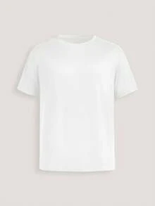 Driftmere 3件装男士纯色针织短袖休闲T恤 - 綠色 - 查看 7