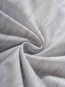 SpongeBob SquarePants | SHEIN Men's Drawstring Waist Cartoon Print Casual Versatile Daily Wear Shorts - Grey - View 5