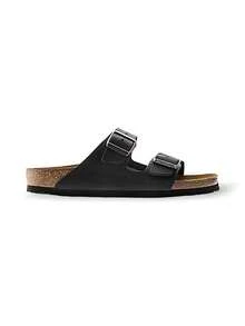 Birkenstock Arizona 凉鞋，吸汗透气，轻便耐用，易于清洗，户外男女通用，黑/棕色，552111 - 黑色/棕色 - 查看 3