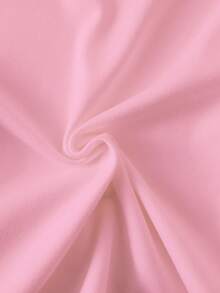 女童生日图案短袖T恤，休闲简约风，短袖圆领，适合夏季穿着，美式休闲风，粉色，蝴蝶印花，生日字母印花 - 白色 - 查看 4