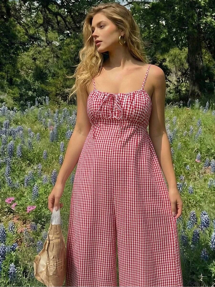 Maternity Clothes Maternity  Dress Summer Pregnant Clothes Red Plaid  Maternity Dress Comfortable Vacation