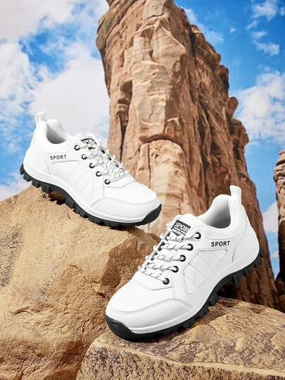 OUTDOORSY Giày bốt đi tuyết ngoài trời thoải mái, buộc dây dành cho nữ.