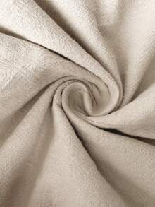 Easowa Đầm slip 100% cotton phối màu tương phản, dáng chữ A dài đến mắt cá chân, không tay, kiểu dáng thoải mái, thanh lịch, thích hợp cho nữ đi làm, đi nghỉ mát, mùa xuân/hè. - Màu be - Xem 7