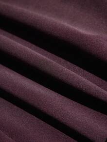 Aveloria Modichic 新款时尚简约金属扣细肩带吊带背心，修身优雅无袖上衣 - 棕色 - 查看 5