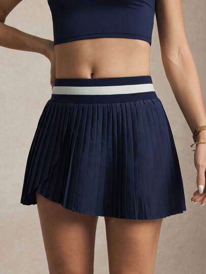 Activina Women's Contrast Color Sports Skirt & Skort