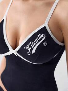 1pc Women's Fashionable Camisole Top - Multicolor - View 8