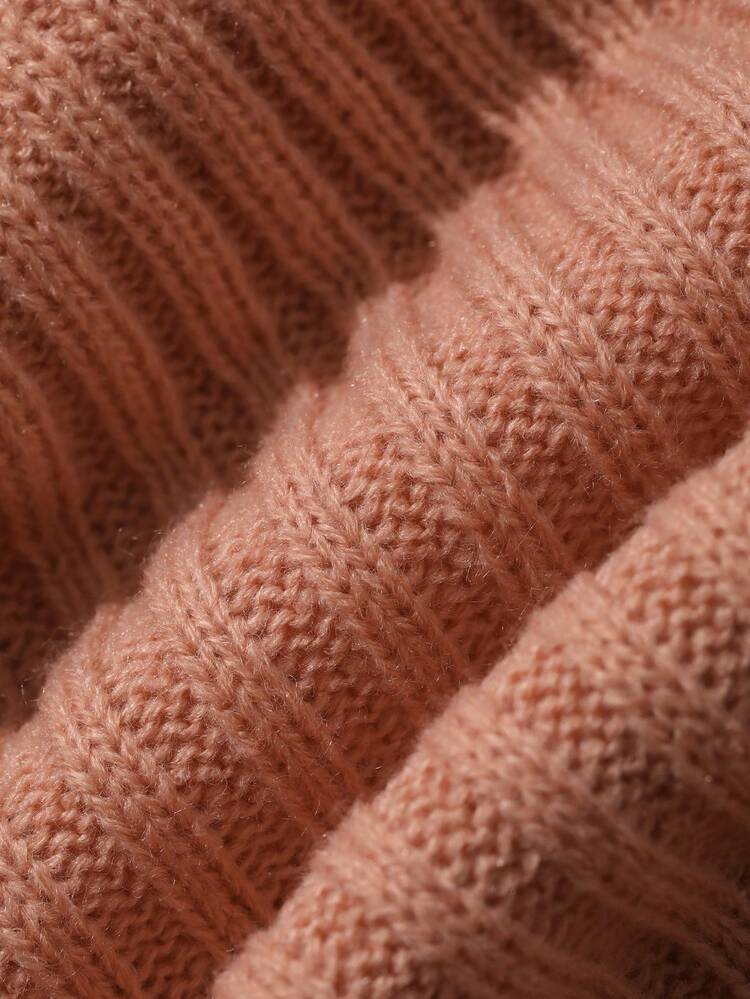 Women's Solid Color Crew Neck Sleeveless Casual Knit Dress Summer