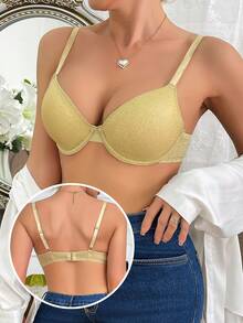 1 chiếc áo ngực có gọng dành cho nữ - Vàng - Xem 6