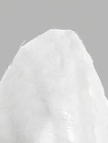 SHEIN ChicEase 复古浪漫精致流苏全白生日婚礼宾客迷你连衣裙（女款） - 白色 - 查看 5