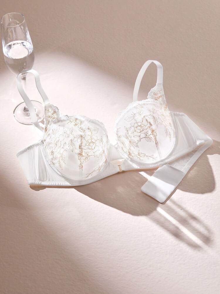 Lace Unlined Balconette Bra