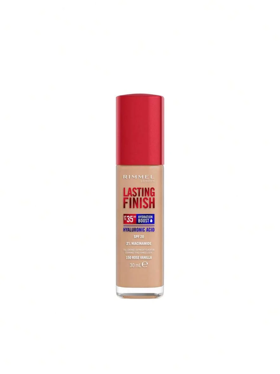 Rimmel Lasting Finish 35 Hour Foundation 150 Rose Vanilla 30 Ml - 150 Rose Vanilla - View 1