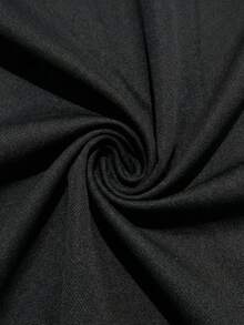 VIVINTIMO Pantalones casuales sueltos de pierna ancha con cordón y bolsillos para hombre - Negro - Ver 5