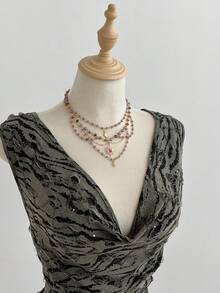 Elamini Women's Retro Spicy Zebra Print Sequin Backless Hooded Bodycon Party Dress Bling Bling Dress Birthday Outfit For Ladies Wow Dress Womens Holiday Clothes - Army Green - View 3