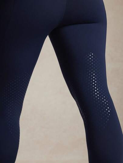  Activina Women's Spring Summer Casual Blue Sports 3D Silicone Print High Waist Equestrian  Self-Cultivation Pants Gym Bottoms For Women Leggings Tummy Control BlueFitted 7/8 Length Riding Self-Cultivation Equestrian Clothing Horseback Riding Outfit