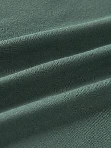 Driftmere 3件装男士纯色针织短袖休闲T恤 - 綠色 - 查看 5