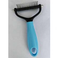 High-Efficiency Pet Depilatory Brush And Comb For Dogs And Cats - Professional Grooming Tools That Remove Tangles And Knots - Reduce Shedding And Promote Healthy Coats. - Multicolor - View 8