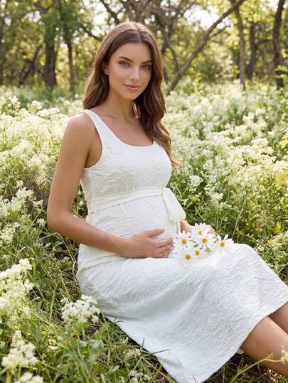 Boho Mama Summer Outfits ,Country,Country Concert Outfit ,Country Dress ,Country Style For Women  ,Women's Country Clothing,Maternity Vacation Off-White Textured Bohemian Style Slim Fit Long Dress  Maternity Casual Solid Color Textured Sleeveless Fitted Dress White Maternity Dress White Midi Dress Summer Midi Dress Casual Midi Dress Resort Wear Women Vacation Dress White Bow Dress Pregnancy Dresses For Photoshoot Pregnant Dress For Women Maternity Pregnancy Dresses For Baby Shower Pregnancy Dresses Summer Postpartum Dresses For Women Maternity Clothes Summer Women Pregnancy Clothes Maternity Dresses