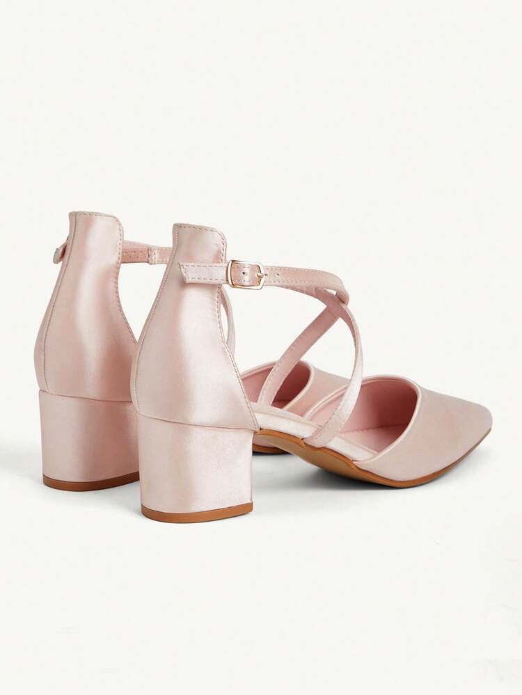 CUCCOO CHICEST Women's High-Heeled Shoes, Thick-Heeled Shoes For Commuting To Work