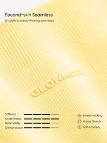 GLOWMODE 超细柔软无缝 Swing & Glow 透气吸汗可拆卸胸垫可调节肩带内置短裤甜心领低腰泡泡裙连衣裙网球高尔夫匹克球日常休闲装 - French Vanilla - 查看 8
