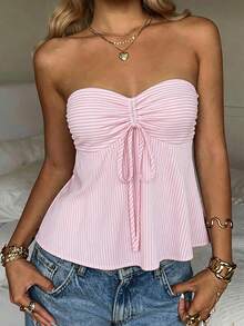 Plus Size Women Tops - White - View 9