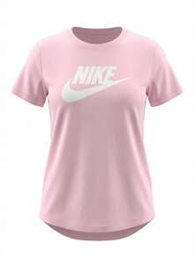 Nike Essential Icon Futura Women's T-Shirt Pink - Pink - View 1