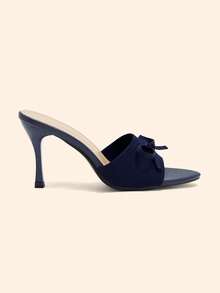 CUCCOO BASICS Women Heeled Sandals - Blue - View 2