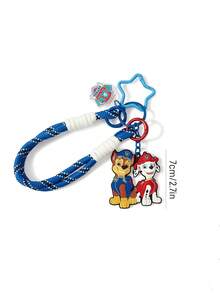 SHEIN | PAW Patrol Cartoon Bag Creative Hanger, Keychain, Gift - Blue - View 3