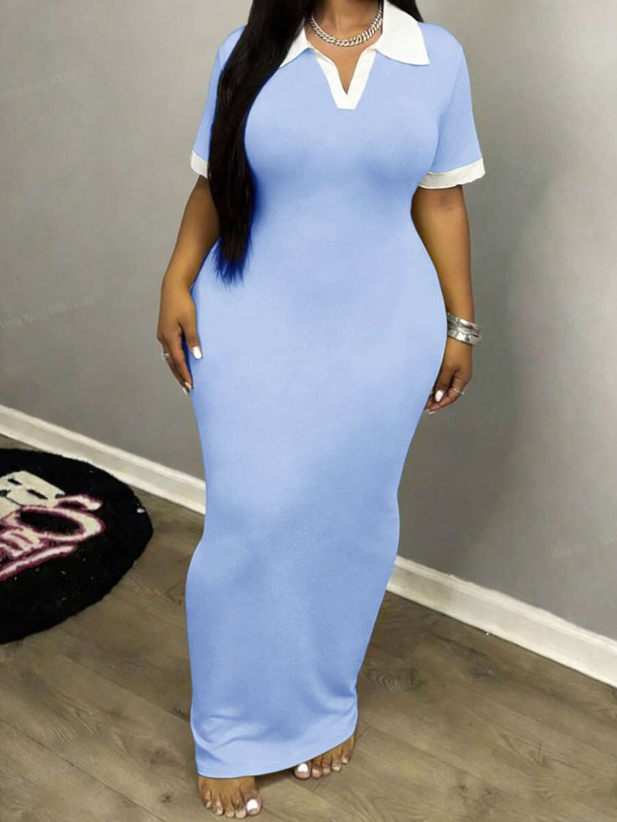 Slaydiva فستان قطني مصغر مضغوط بياقة بولو، مناسب للمناسبات الربيعية والصيفية مثل مهرجانات الموسيقى، عيد الفصح، ، الطراز الغربي، النمط البدوي، حفلات عيد الميلاد، التخرج، طالب الجامعة، الاستخدام اليومي، العطلات، رحلات البحر، الشاطئ، التشمس، الموضة الشعبية، حفلات الزفاف، التنقل، الغداء، المطار، الحفلات والمناسبات - باللون الأصفر - الأزرق - مشاهدة 1