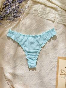 5pack Strawberry Print Lettuce Trim Panty - Multicolor - View 4