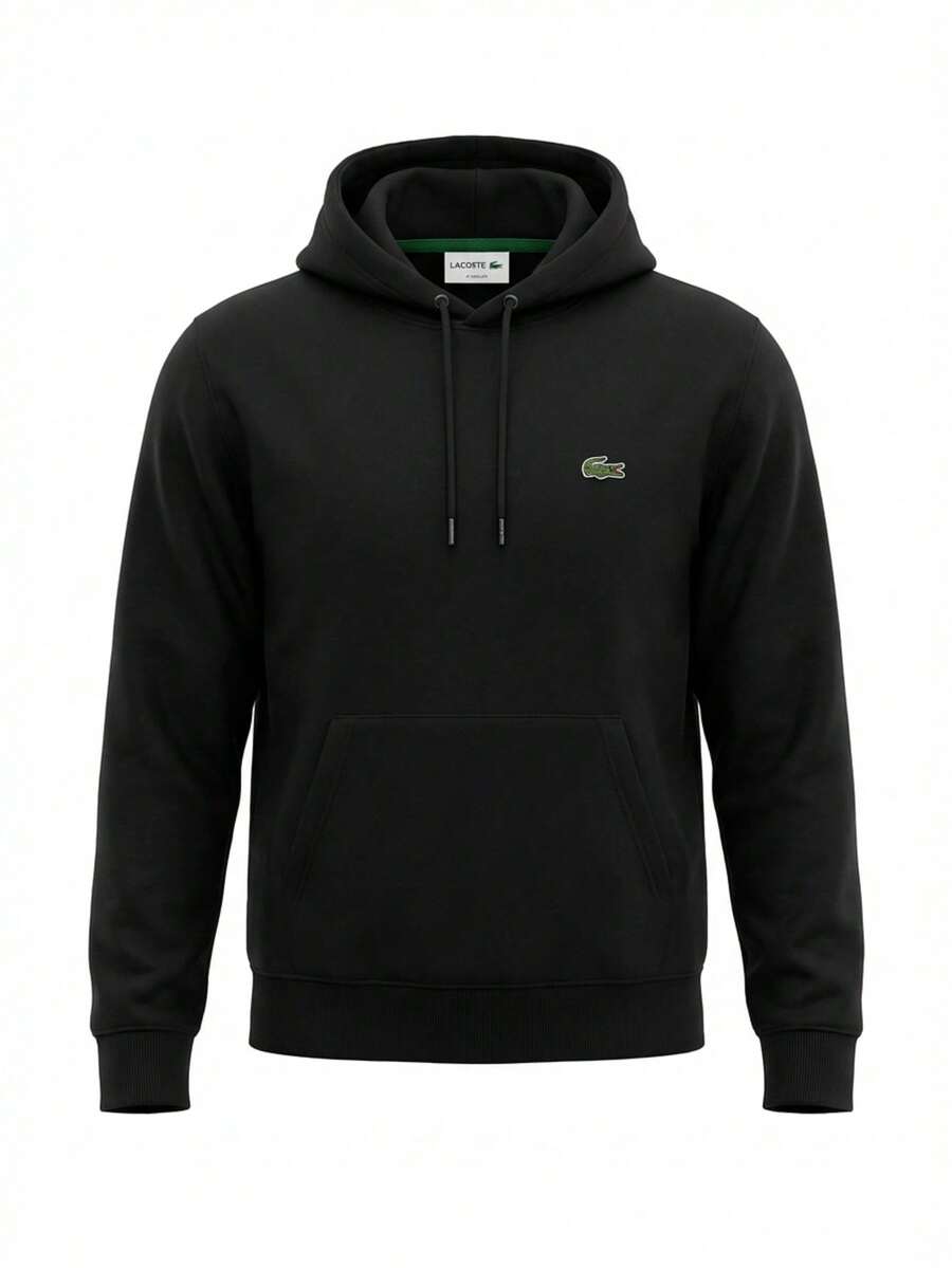 Lacoste Men's Hoodie Black - Black - View 1